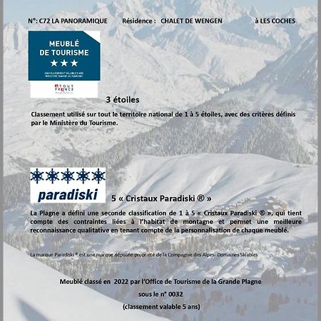 לה פלאנייה Les Chalets De Wengen - La Panoramique מראה חיצוני תמונה